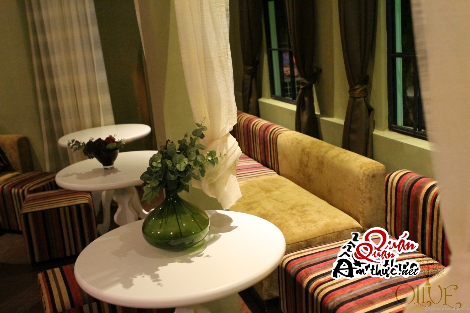 cua-truoc-cafe-olive1 Olive Cafe Lounge - Sang trọng, lịch sự và thu hút