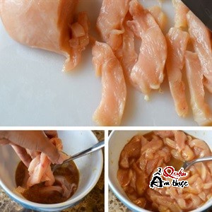 cach-nau-ga-chien-sot-chanh Cách nấu gà chiên sốt chanh chua ngọt